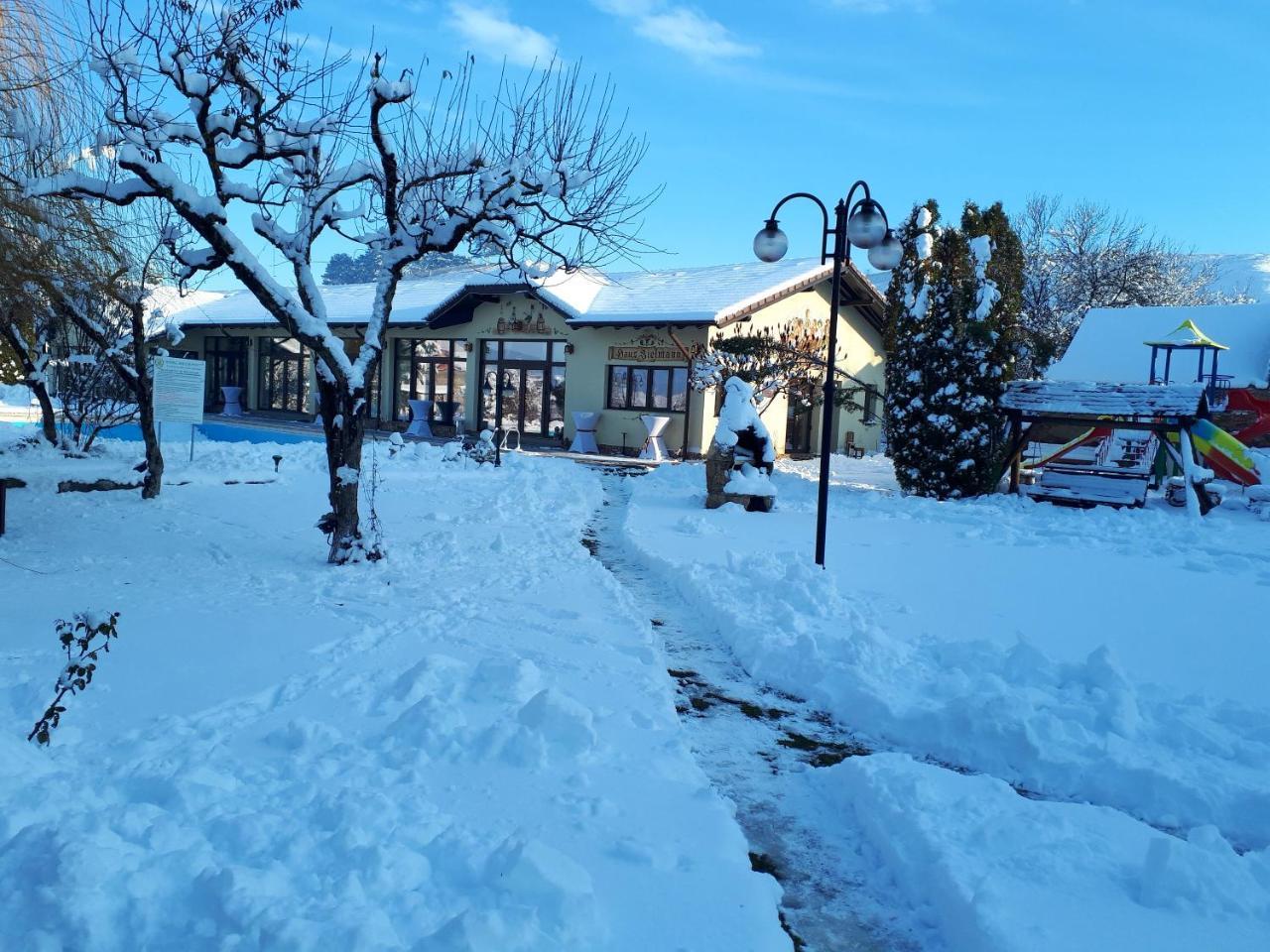 Hotel Bielmann Sînpetru Exterior foto